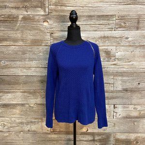 🌟💙Cobalt Blue Sweater W Zipper Detail💙🌟